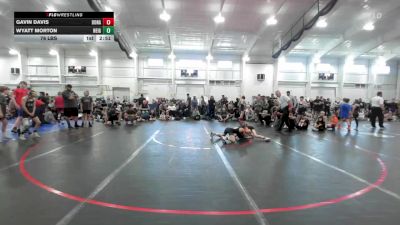 76 lbs Consi Of 4 - Gavin Davis, Donahue W.A-EL vs Wyatt Morton, Neighborhood WC-EL