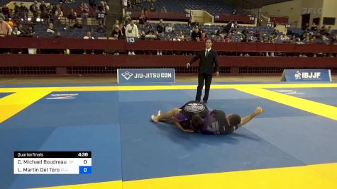 Christopher Michael Boudreaux vs Luis Martin Del Toro 2024 Pan IBJJF Jiu-Jitsu No-Gi Championship