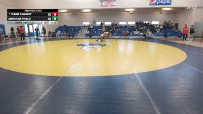 133 lbs Cons. Round 2 - Jason Ramirez, Arizona Christian University vs Abraham Pablo, Arizona Christian University