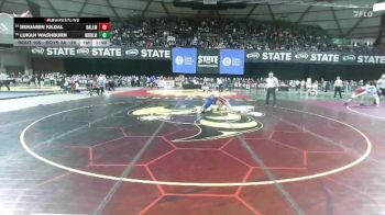 Boys 3A 126 lbs Champ. Round 2 - Lukah Washburn, Meadowdale vs Benjamin Kildal, Ballard