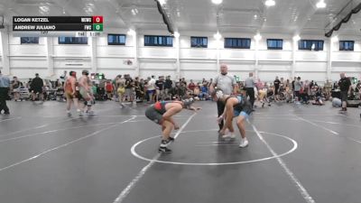 120 lbs Round 2 (4 Team) - Andrew Juliano, Freakztyle Wrecking Crew vs Logan Ketzel, Wrecking Crew WC