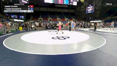 165 lbs Cons. Rd Of 32 - Hubert Szymko, CT vs Vinnie Fugazzotto, PA