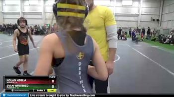 44 lbs Round 4 (10 Team) - Evan Whitbred, Phoenix R vs Nolan Neglia, Warrior