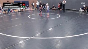 50 lbs Round 4 - Ruth Blickle, 208 Badgers Wrestling Club vs Katheryn Tracy Cummings, Emmett Wrestling Club