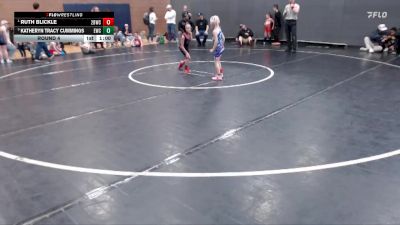 50 lbs Round 4 - Ruth Blickle, 208 Badgers Wrestling Club vs Katheryn Tracy Cummings, Emmett Wrestling Club