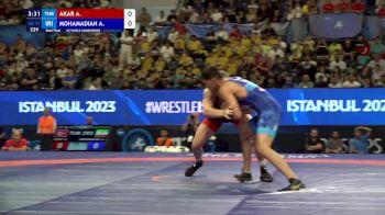 71 kg 1/2 Final - Alkan Akar, Turkey vs Ahmadreza Nourmohamad MOHAMADIAN, Iran