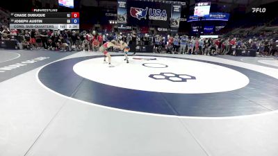 106 lbs Cons. Sub-quarters - Chase Dubuque, NJ vs Joseph Austin, GA