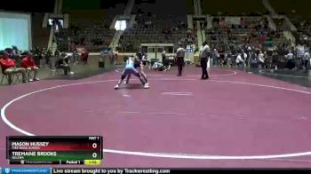 152 lbs Champ. Round 1 - Mason Hussey, Pike Road School vs Tremaine Brooks, Helena