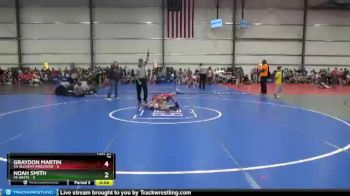 88 lbs Round 5 (6 Team) - Caley Graber, POWA vs Mason Burnham, Oklahoma Storm