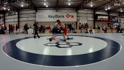 130 kg Cons. Round 3 - Jackson Mankowski, Wisconsin vs Braeden Fluke, Cougar Wrestling Club