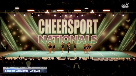 Genesis Athletix - Apollo [2026 L1 Youth - Small - A Day 1] 2026 CHEERSPORT National All Star Cheerleading Championship
