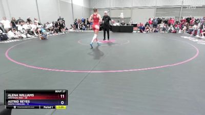120 lbs Placement Matches (16 Team) - McKenna Likert, Arkansas Red vs Zao Estrada, South Carolina