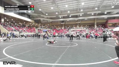 61 lbs Champ. Round 1 - Viktor Kretzer, MAC vs Leonardo Pena, Ridge