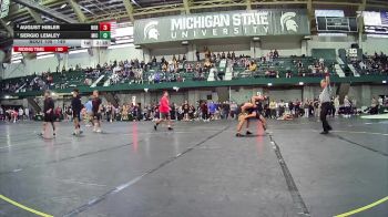 149 lbs Quarterfinal - Sergio Lemley, Michigan vs August Hibler, Northwestern