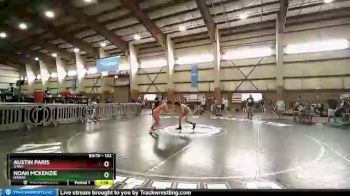 132 lbs Quarterfinal - Austin Paris, Utah vs Noah McKenzie, Hawaii