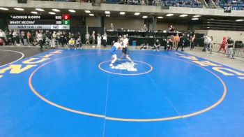 190 lbs Cons. Semi - Jackson Hjorth, Johnsburg vs Brady Mccray, Sterling