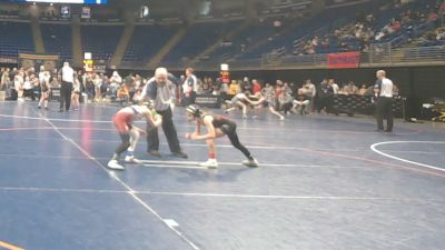 73 lbs Final - Alachia Nelson, Clearfield vs Saylor Harris, Connellsville