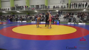 65kg Semifinal - Illia Anoshyn, Coast WA vs Tristan Robins, Lakehead WC