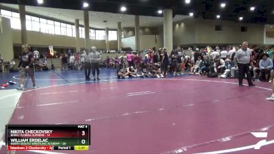 165 lbs Round 4 (6 Team) - Nikita Checkovsky, BHWC/ Florida Supreme vs William Erdelac, North Desoto Wrestling Academy