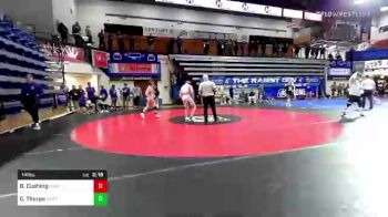 141 lbs Consi Of 8 #2 - Blake Cushing, Unattached-Nebraska vs Connor Thorpe, Unattached-Northern Iowa