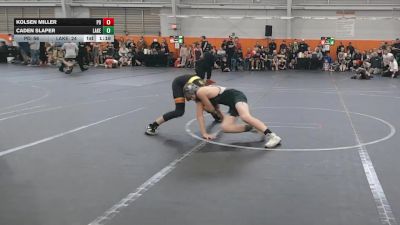 110 lbs Round 2 (4 Team) - Caden Slaper, Lake WC vs Kolsen Miller, Potentially Dangerous