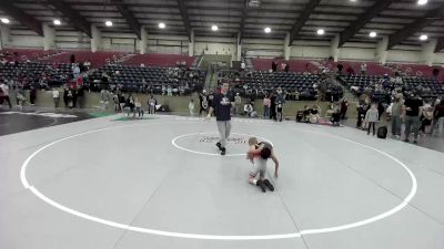 56 lbs Champ. Round 2 - Trent Sowsonicut, Cougar Wrestling Club vs Brantley Welling, Evanston Elite