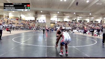 AA 175 lbs Cons. Round 1 - Mayson Ball, Maryville High School vs Syre Jones, Bartlett High School