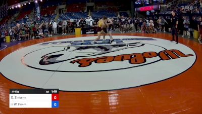 144 lbs Rnd Of 128 - Donovan Zima, MN vs Wyatt Fry, PA