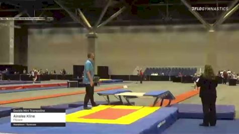Ainslee Kline - Double Mini Trampoline, Flipside - 2021 USA Gymnastics Championships