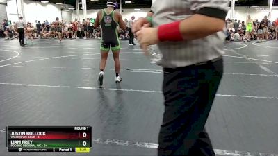 150 lbs Round 1 (8 Team) - Liam Frey, Pocono Regional WC vs Justin Bullock, Validus WC Gold