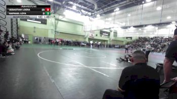 138 lbs Quarterfinal - Sebastian Loera, SAN FERNANDO vs Raphael Loya, EAGLE ROCK