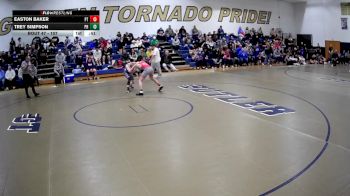 107 lbs Round 2 - Trey Simpson, Pine Richland vs Easton Baker, Peters Township