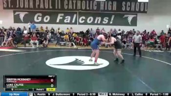 220 lbs 7th Place Match - Griffin Mckinney, Huntsville vs Luke Calfee, Scottsboro