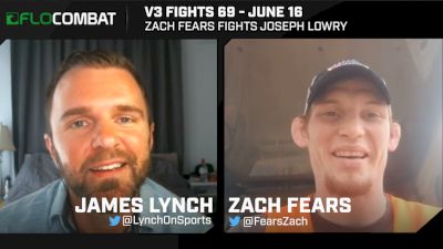 Zach Fears Talks V3Fights 69 Main Event