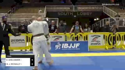 DUSTIN SHELHAMER vs MICHAEL J. MCINALLY 2020 World Master IBJJF Jiu-Jitsu Championship