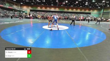 190 lbs Consi Of 32 #1 - Dylan G Hayes, Tamalpais vs Elijah Cruz, Sweet Home