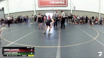 84 lbs Cons. Round 2 - Connor Barker, Wild Buffalo Wrestling Club vs Jebriel ElBardicy, Scanlan Wrestling Academy