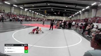 72 lbs Consi Of 8 #2 - Kayleigh Tanner, No Team vs Emily Johnson, No Team