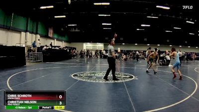 120 lbs Cons. Round 4 - Christian Nelson, Pine Forest vs Chris Schroth, Union Pines