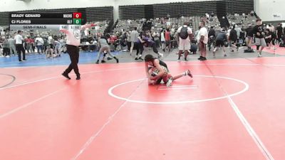 108-H lbs Semifinal - Brady Genard, Mat Assassins vs CJ Flores, Olympic