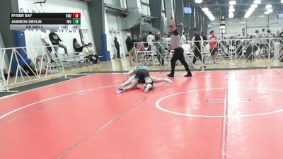 160 lbs Rr Rnd 2 - Ryder Say, Kinzua Wrestling Club - HSB vs Jamison Devlin, Immortals Gold - HSB