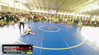 59 lbs Semis & Wb (16 Team) - Bronze Withem Jr, Warriors Of Christ vs Paxton Pitcher, Sanderson Wrestling Academy