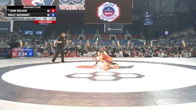 105 lbs Champ. Rd Of 64 - Jade Wilson, Kansas vs Holly McKinney, Pennsylvania