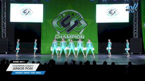 Champion Legacy - Junior Pom [2025 Junior - Pom - Small Day 2] 2025 CSG Dance Grand Nationals