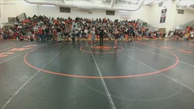 91 lbs Round 2 - Halen Lahoe, Thermopolis Middle School vs Ziggy Gillett, Powell Middle School