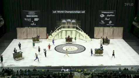 Moe and Gene Johnson HS "Buda TX" at 2024 WGI Color Guard World Championships