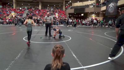 67 lbs 5th Place Match - Liam Richey, Wichita Blue Knights vs Corvin Johnson, Herrin Jr WC