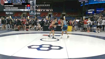 100 lbs Cons. Sub-quarters - Lucas Pipito, Indiana vs Dustin Alvarado, Colorado