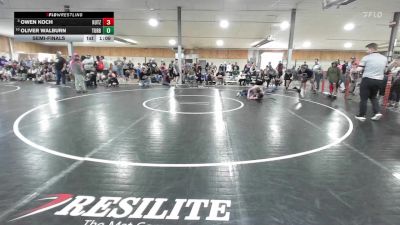 90 lbs Semifinal - Owen Koch, Kutztown vs Oliver Walburn, Turbotville