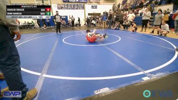 61 lbs 5th Place - Oaklin Grace, Blackwell Wrestling Club vs Iver Garcia, Wagoner Takedown Club